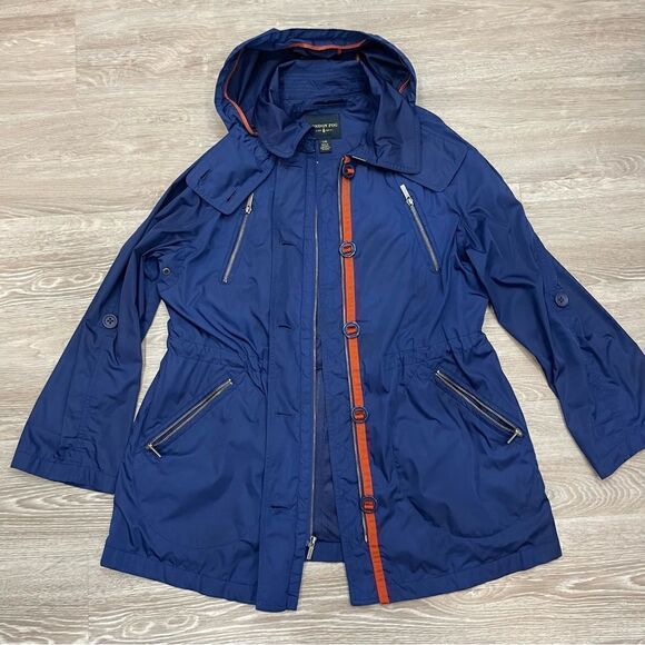 London Fog Rain Coat Windbreaker - Picture 1 of 9